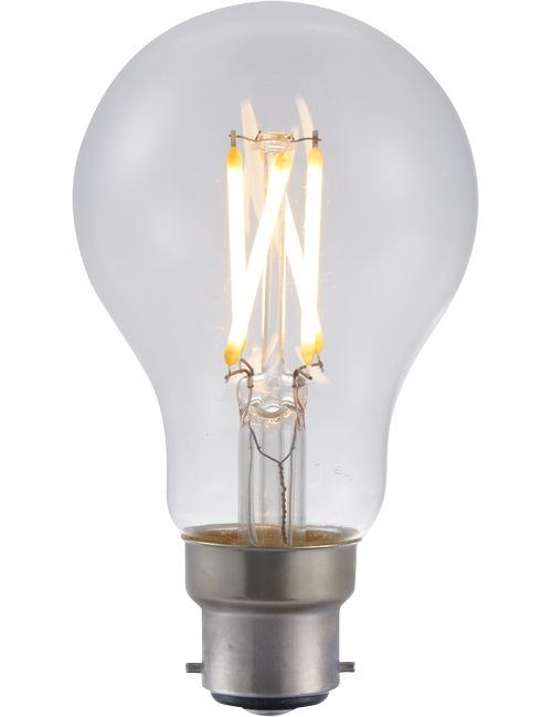 Masterlight - LED filament GLS 60 Ba22d 4W clear 2500K SL024070302