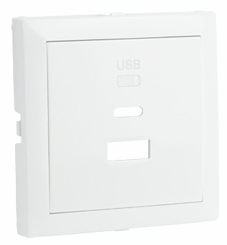 Efapel USB Dubbele Lader Afdekking Type A + Type C Wit