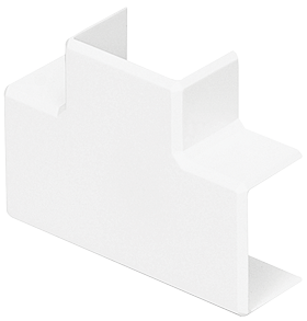 Efapel t-stuk tbv minikanaal wit b12mm-h7mm