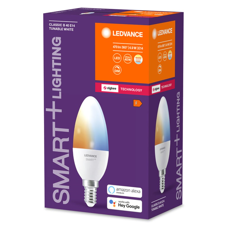 SMART+ Candle Tunable White 4.9W 220V FR E14
