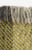 Kvadrat vloerkleed Fringe Geel 442