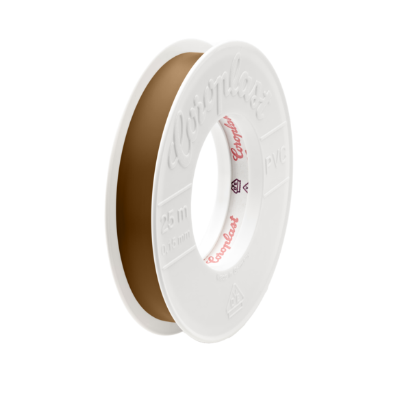 Coroplast 302 tape 15mmx10m bruin