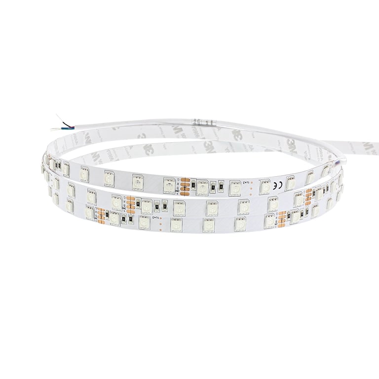 KLEMKO FLS20-RGB-60 - Flexibele Ledstrip 24Volt IP-20 Rgb 14,4W/m