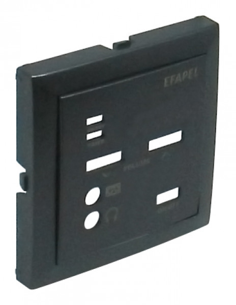 Efapel Cpl 1St. Kanaal Geluid Controle Unit D.Grijs