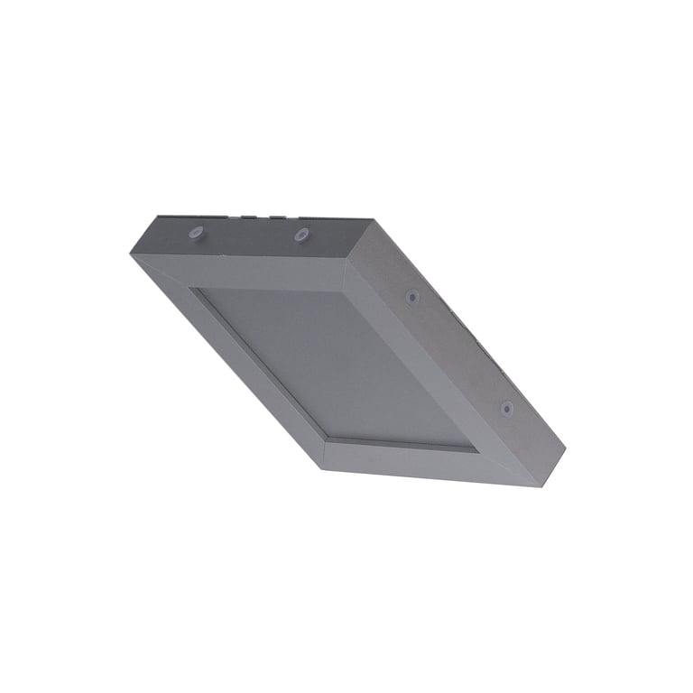 Verbindings/voedingsbox AIXLIGHT zilvergrijs