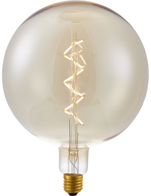 Masterlight - LED E27 Fila BIG Globe Spiral G200x262 230V 470Lm 6W 925 AC SLF023899805
