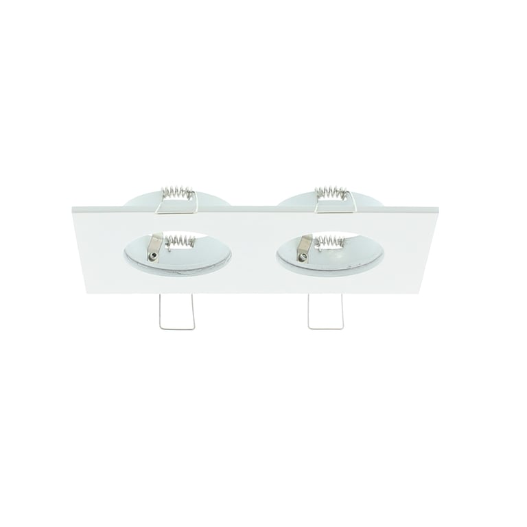 LUMIKO LED-IA-2VRH-W - Verona inbouwarmatuur, rechthoek, 2voudig, 80x1