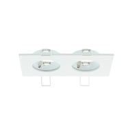 LUMIKO LED-IA-2VRH-W - Verona inbouwarmatuur, rechthoek, 2voudig, 80x1