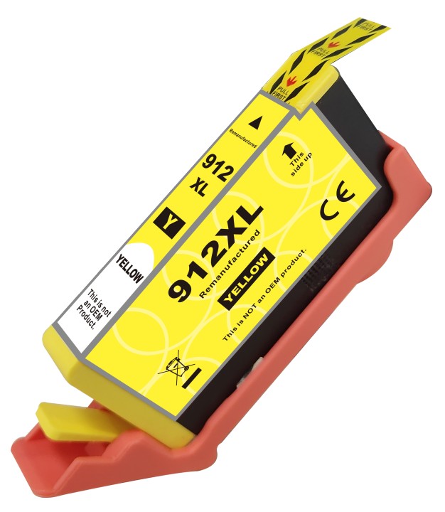 HP 912XL (3YL83AE) Y inktcartridge yellow hoge capaciteit huismerk