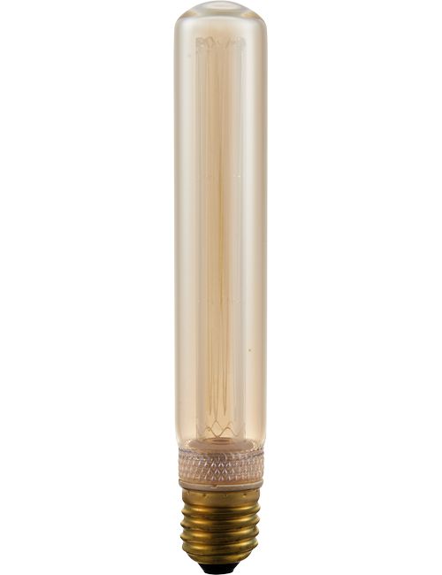 LED E27 Vintage Tube T30x185 230V 50Lm 2.5W 818 AC Gold Dim