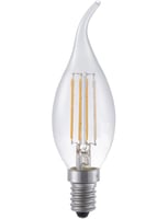Masterlight - M-Filament Tip-Candle E14 4W clear SL149330027