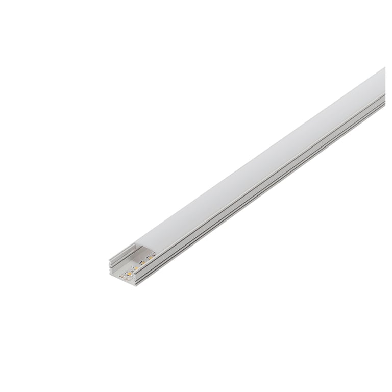GLENOS Linear-opbouw-profiel 2713-100 1m alu gean.
