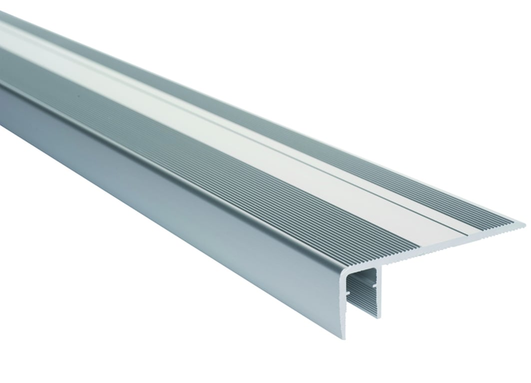 liniLED TRAPRO-IN-ZI-1M - liniLED® Traptredenprofiel Indirect Zilver 1
