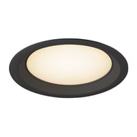 DOWNLIGHT V 200 licht verzonken afdekking zwart