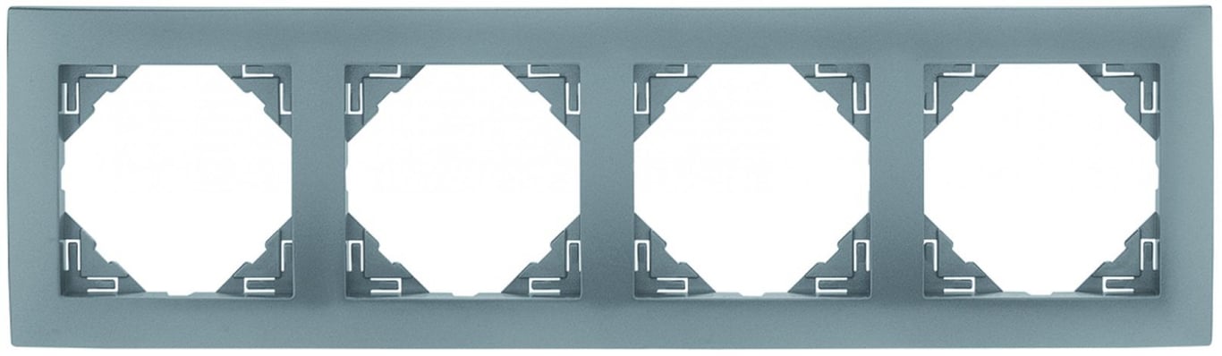 Efapel aquarella afdekr. 4v aluminium