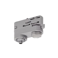 Adapter voor S-TRACK 3F-rail zilvergrijs