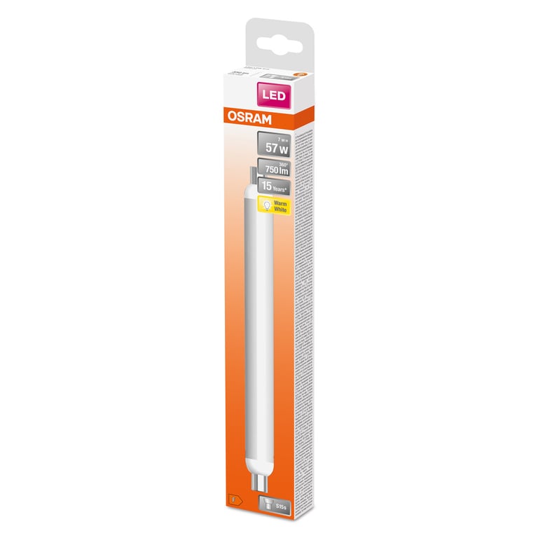 LED LINE S15 / S19 284mm 7W 827 Frosted S15s