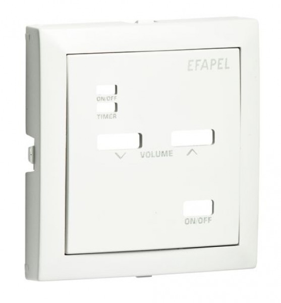 Efapel Cpl 1 Mono Kanaal Geluid Controle Unit Wit