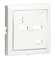 Efapel Cpl 1 Mono Kanaal Geluid Controle Unit Wit