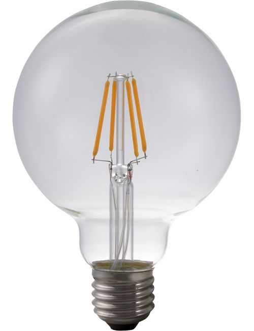 Masterlight - LED E27 Fila Globe G95x135 230V 320Lm 4W 925 AC Clear Dim SLF023880302