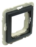 Efapel adapterring f/45x45 d.grijs