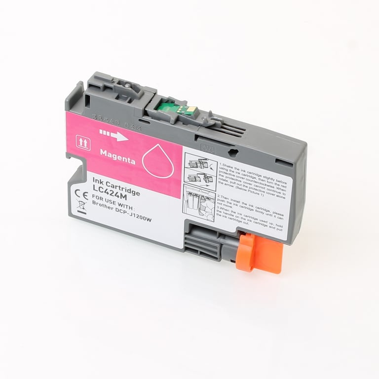 Brother LC-424 M inktcartridge magenta standaard capaciteit huismerk