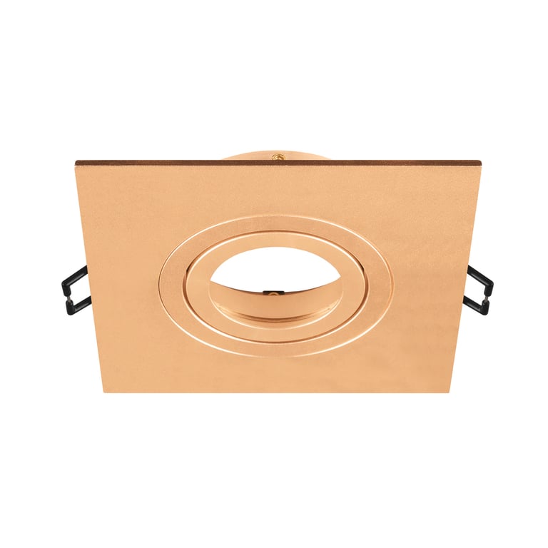 NEW TRIA® 75 XL, plafondinbouwring, L: 11 B: 11 H: 2.6 cm, roségold