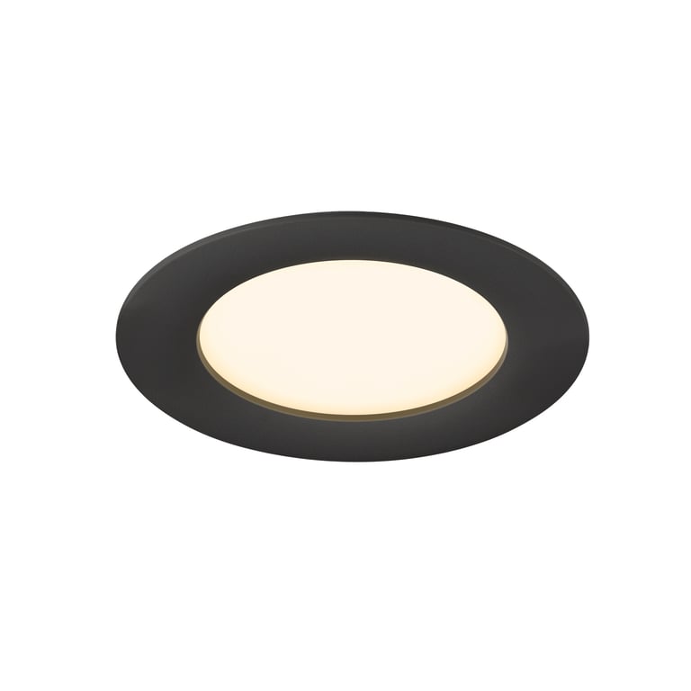 DOWNLIGHT V 100, vlakke afdekking zwart