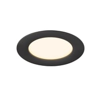 DOWNLIGHT V 100, vlakke afdekking zwart