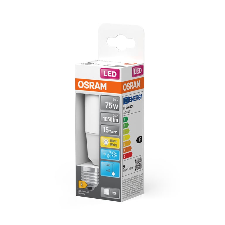 LED STAR STICK 75 FR 10 W/2700K E27
