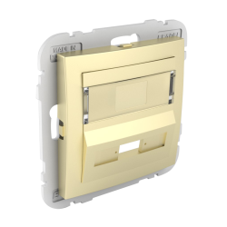 Efapel C.P. Koppeling Voor Sc Apc Simple/Lc Duplex Fo Connector Goud