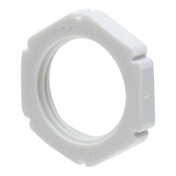 Wiska EMUG20 contramoer M20 grijs
