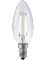 LED E14 Fila Candle C35x100 230V 150Lm 2W 925 AC Clear Dim