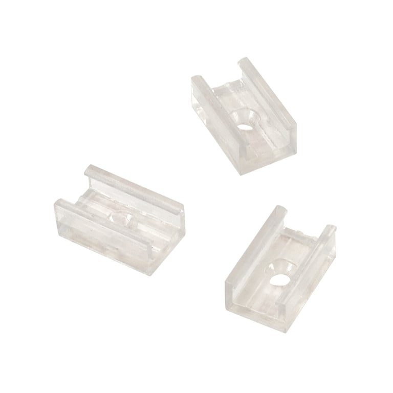 Montageclips voor MINI ALU TRACK helder, 10 st