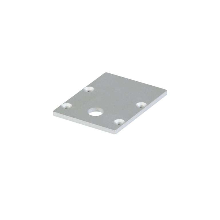 liniLED AER-EINDK-H40-O - liniLED® Aeris eindkap, 40mm, laag, met gat,