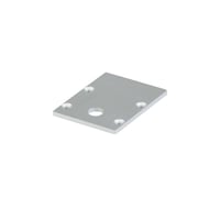 liniLED AER-EINDK-H40-O - liniLED® Aeris eindkap, 40mm, laag, met gat,
