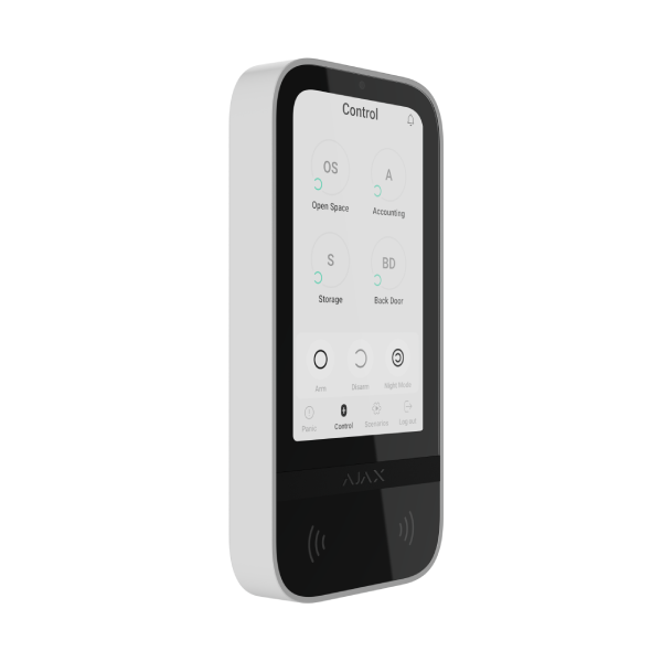 AJAX - KeyPad TouchScreen - Wit