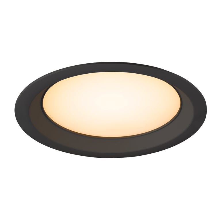 DOWNLIGHT V 200 licht verzonken afdekking zwart