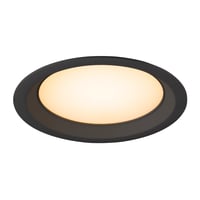 DOWNLIGHT V 200 licht verzonken afdekking zwart