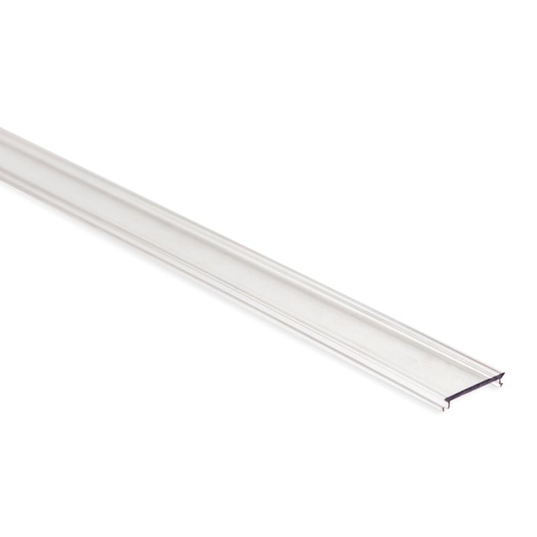 liniLED AER-COV40HEL-1M - liniLED® Aeris afdekkap, 40mm, laag, transpa