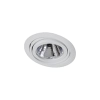 Downlight ring, rond 130(117)mm, zwart draai- en kantelbaar