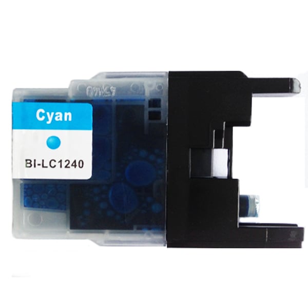 Brother LC-1240L C inktcartridge cyaan standaard capaciteit plus huismerk