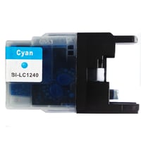 Brother LC-1240L C inktcartridge cyaan standaard capaciteit plus huismerk