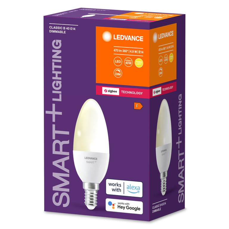 SMART+ CANDLE B 40 DIM 40 6 W/2700K E14 (CS à 1 PCE)