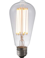 LED E27 Fila Rustika ST64x143 230V 470Lm 6.5W 922 AC Clear Dim