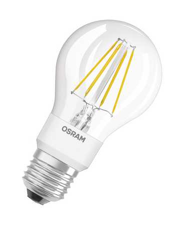 Osram Led standaard E27 7w/60w 827/2700k naar 2200k glowdimbaar parath