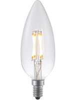 LED E14 Fila Giant Candle C45x130 230V 280Lm 4W 922 AC Clear