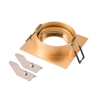 NEW TRIA® 68, plafondinbouwring, L: 8.2 B: 8.2 H: 2.6 cm, IP20, roségo