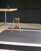 Design vloerkleed Woodnotes Panorama Black – Light Grey 1330930