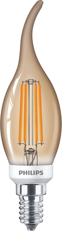 CLA LEDCandle D 5-32W BA35 E14 822 GOLD